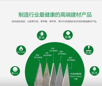 中彤不忘初心！無機灰泥、微水泥，材料天然環(huán)保，健康，安全